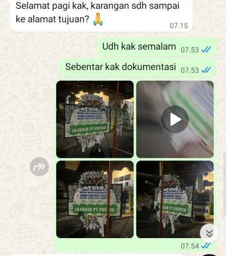 Pengiriman Papan Bunga Selamat Bencorejo Banyuurip