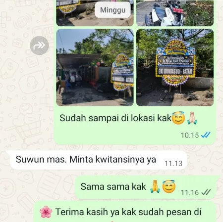 Pengiriman Papan Bunga Duka Bencorejo Banyuurip