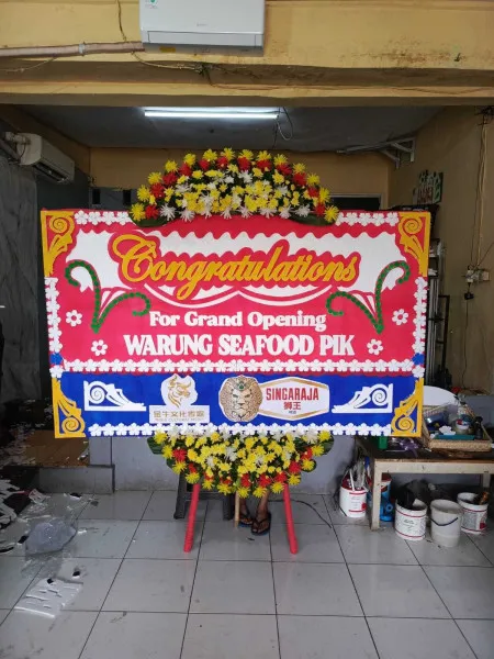 Papan Bunga Ucapan Selamat Bencorejo Banyuurip